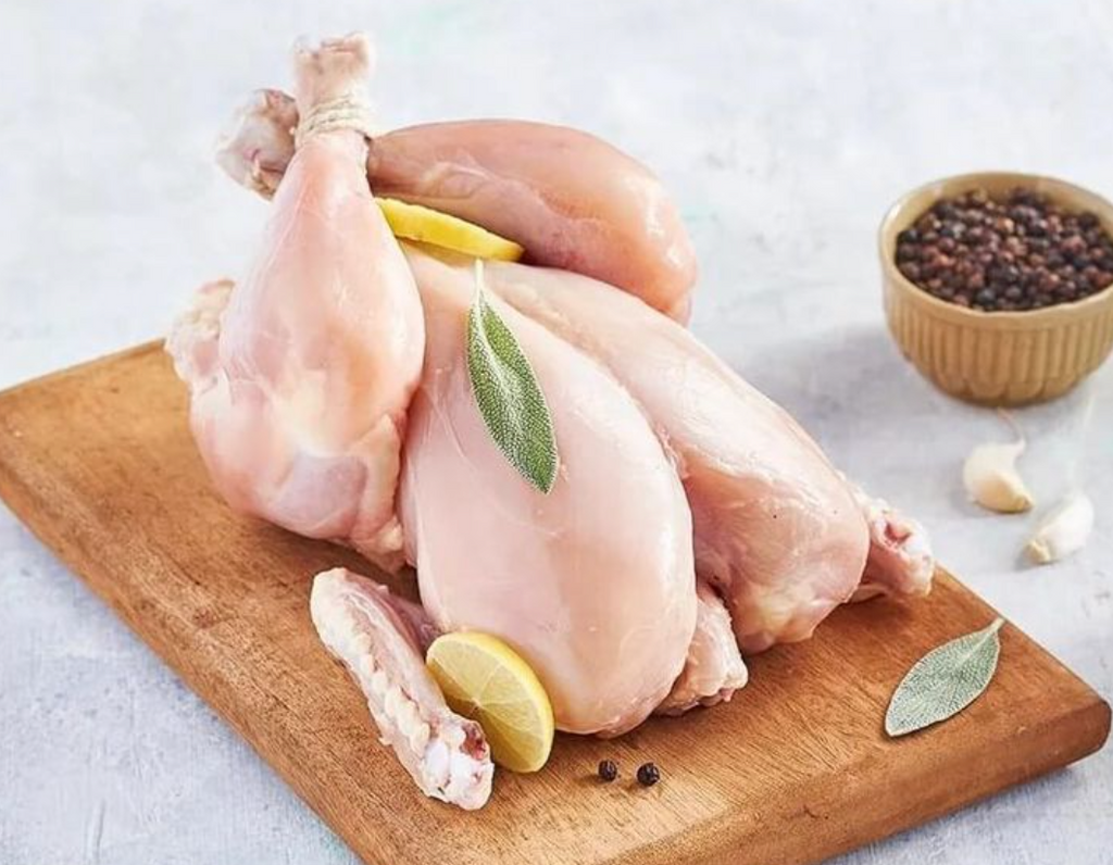 Chicken Whole without Skin -800 gm