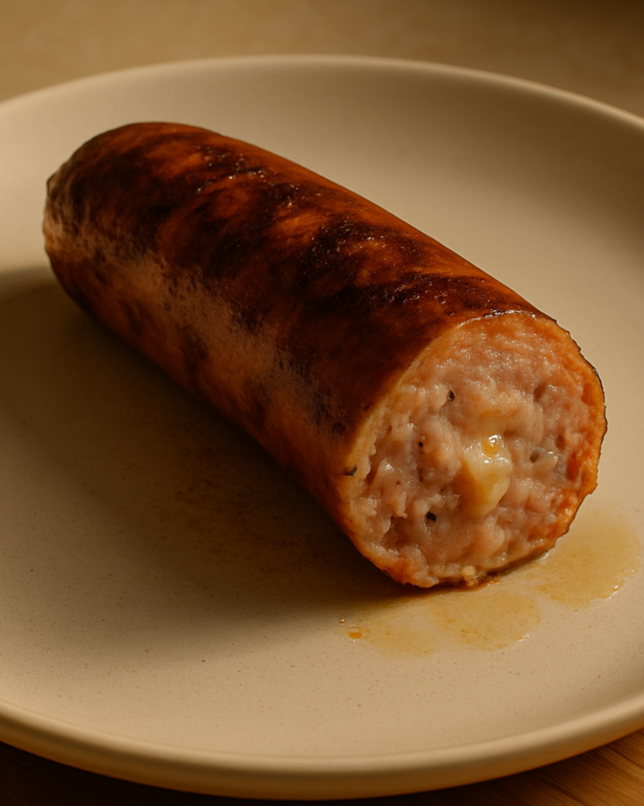 Pork Bacon & Cheese Sausages - 350 gm