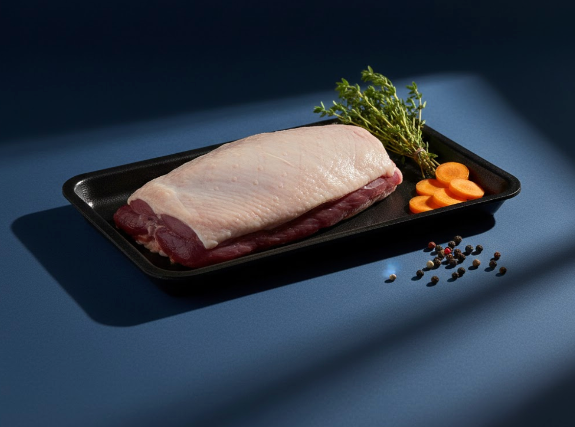 Raw Duck Breast Premium - Boneless, Skin-on -200 gm