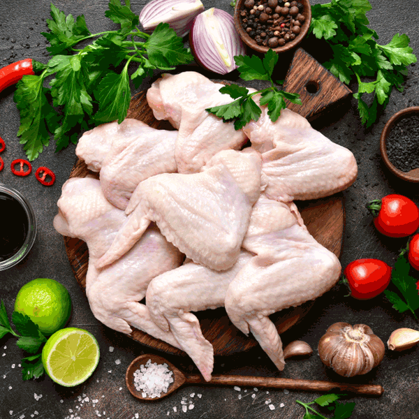 Chicken Wings With Skin - 1 Kg