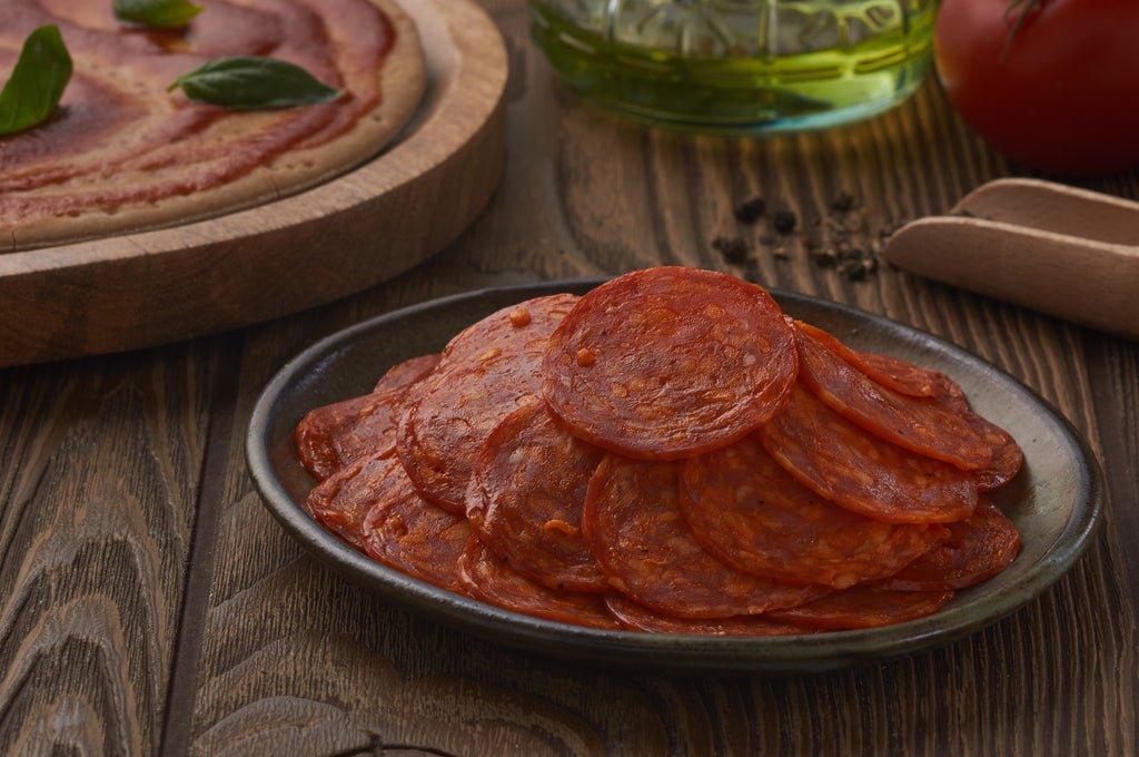Pork Pepperoni Slices - 100 gm